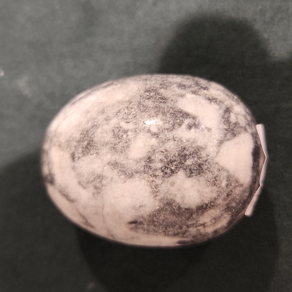 Zebra Calcite egg